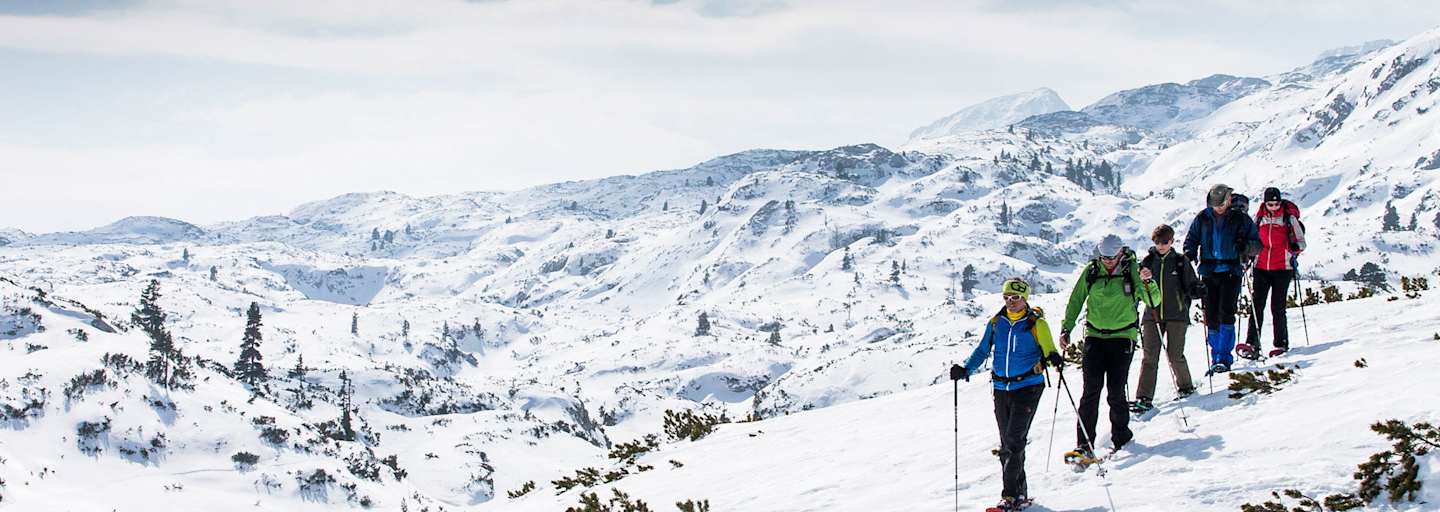 Krippenstein Schneeschuhtouren