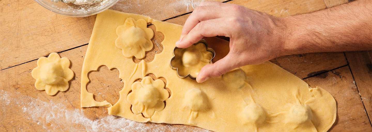 Gefüllte Ravioli selbstgemacht