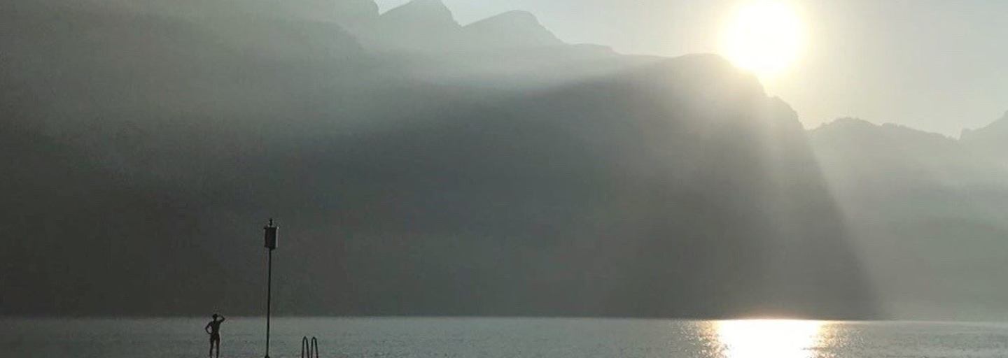 Der Sonne entgegen wandern