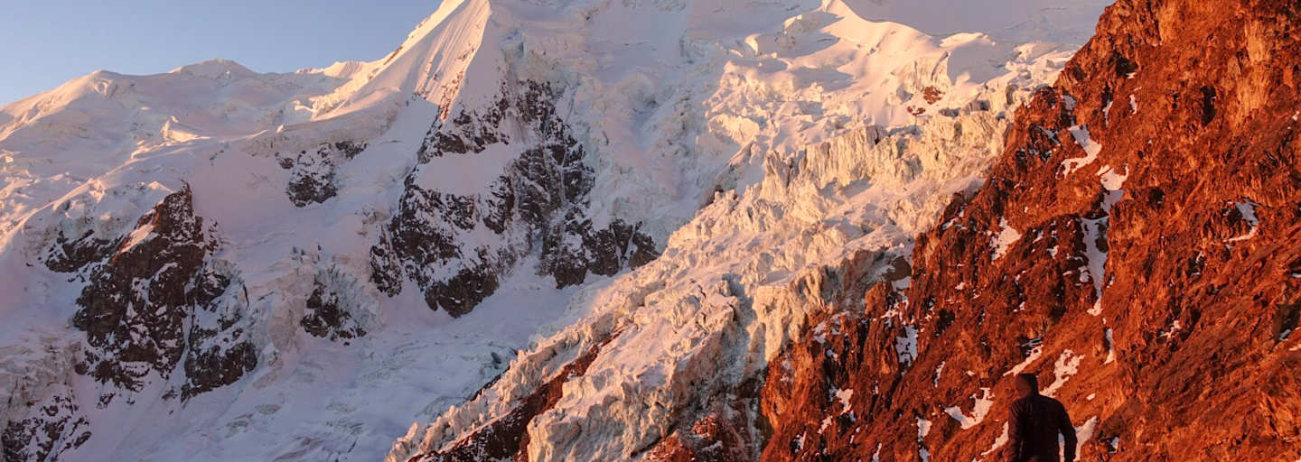 Sonnenuntergang im Nide de Condores