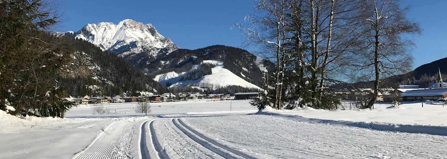 Bestens gespurte Loipen in Hochfilzen