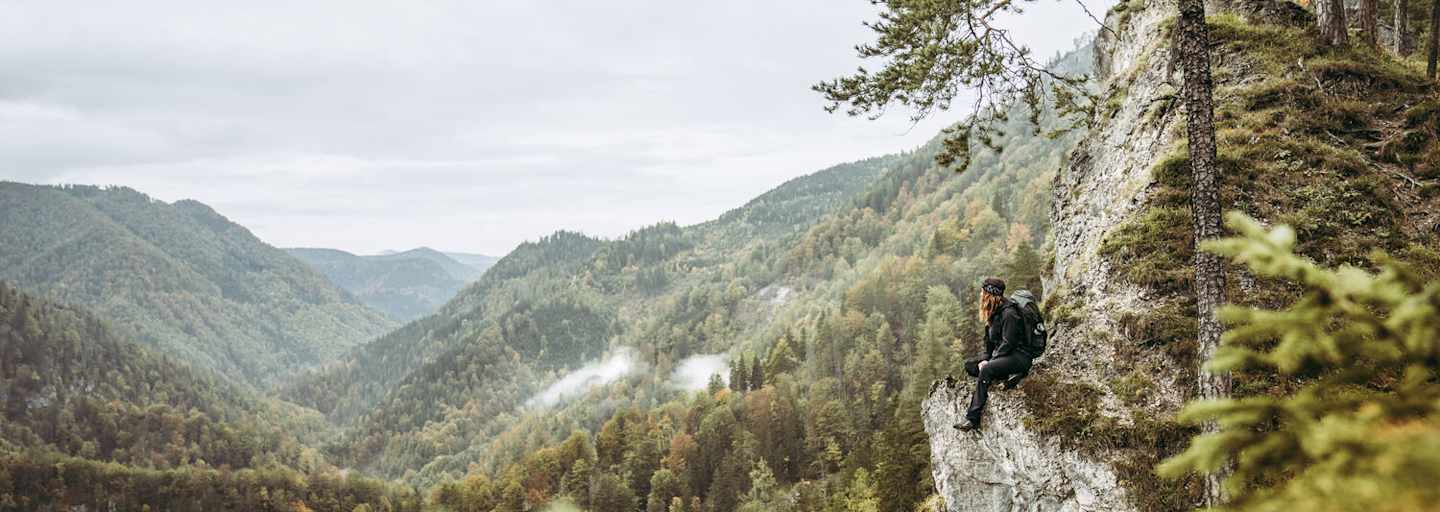 Der Luchs Trail führt durch die wilde Mitte Österreichs