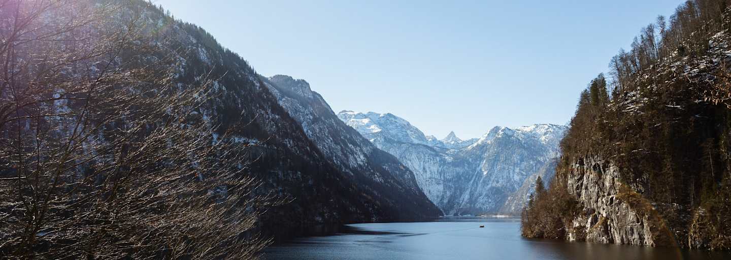 Der Malerwinkel am Königssee im Winter