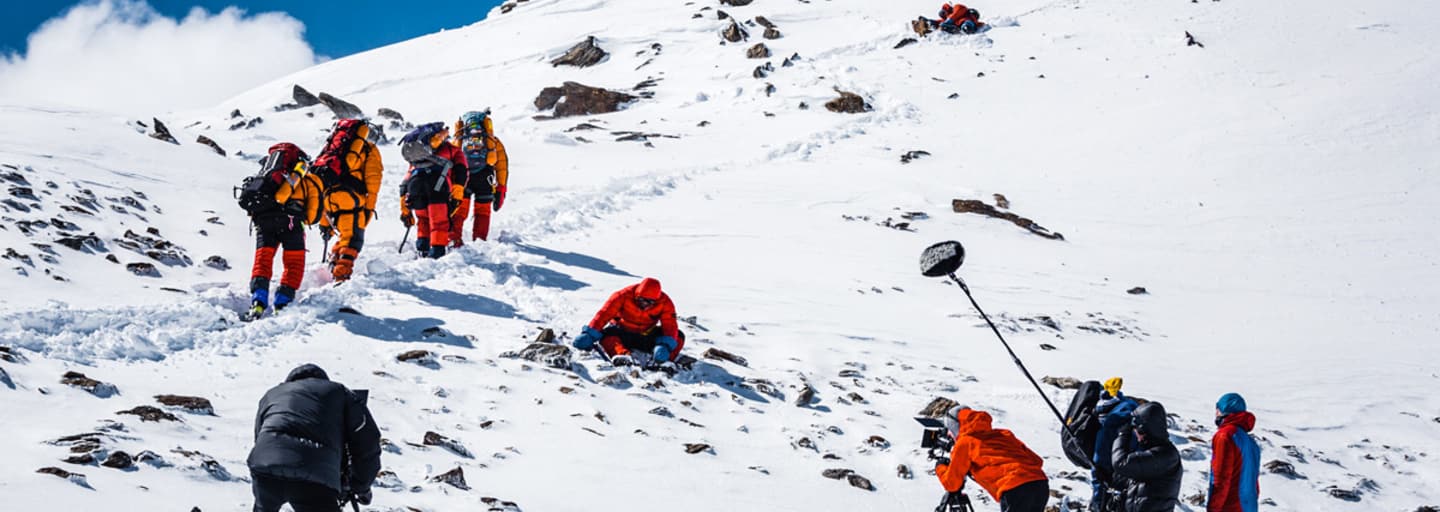 Dreharbeiten Manaslu