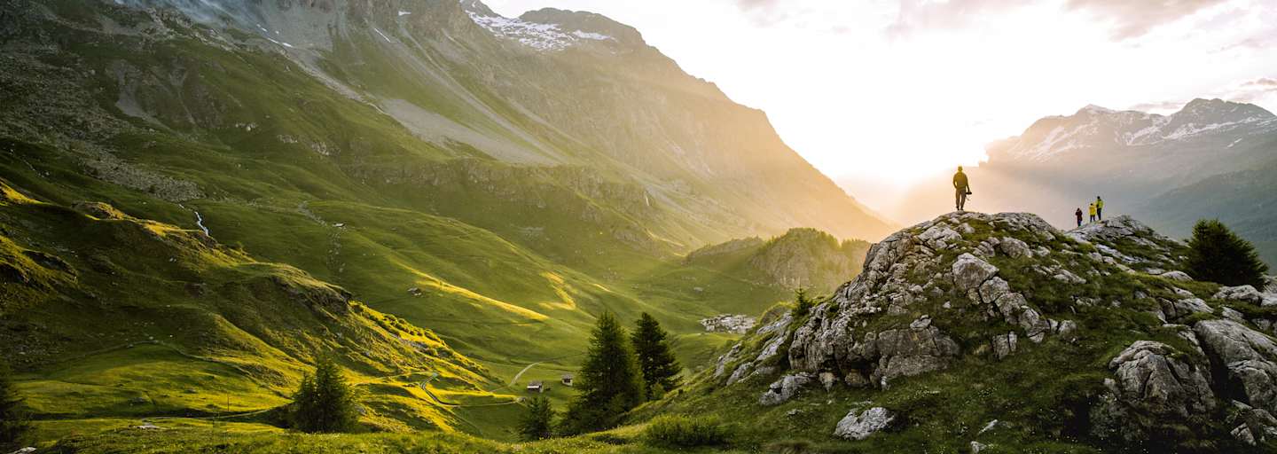 Am Piz Grevasalvas im Engadin