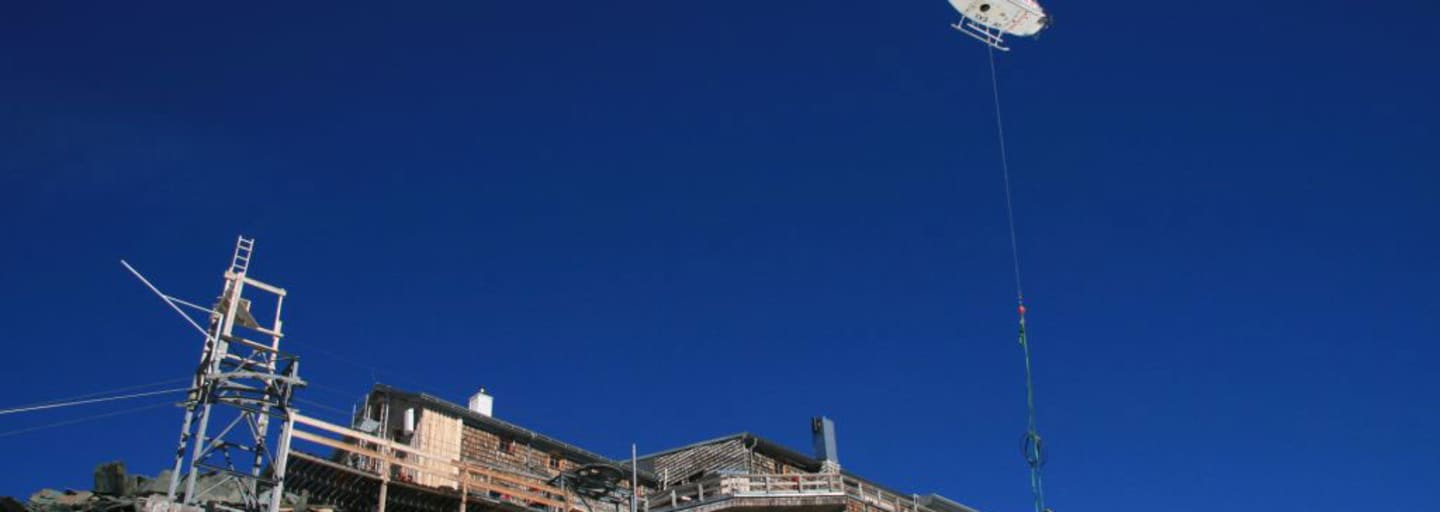 Umbau Erzherzog-Johann-Hütte