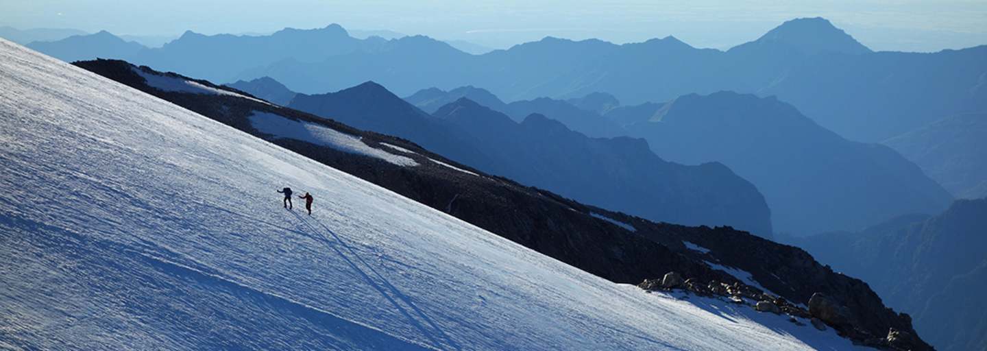 Hochtour über den Garstelegletscher im Monte-Rosa-Massiv