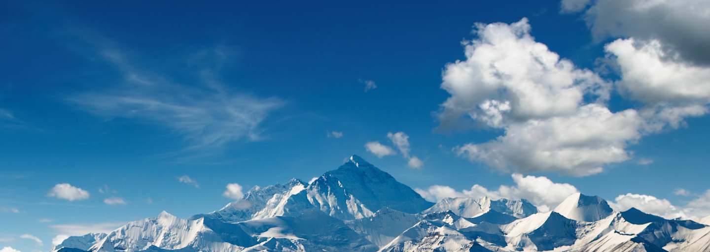 Mount Everest im Himalaya