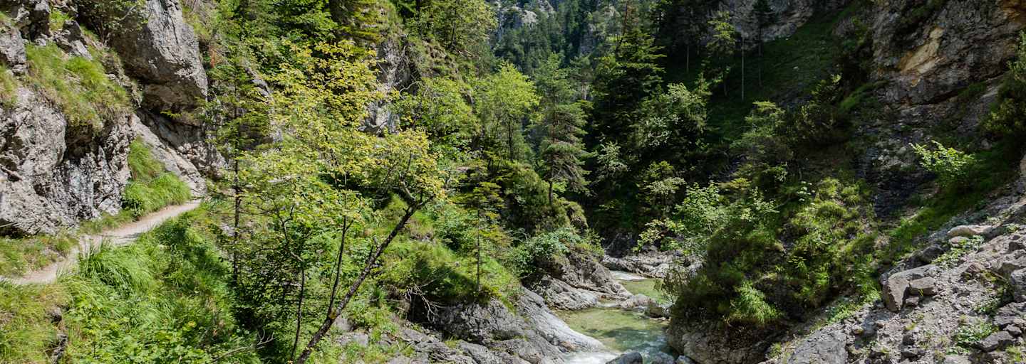 Ötschergräben in den Ybbstaler Alpen in Niederösterreich
