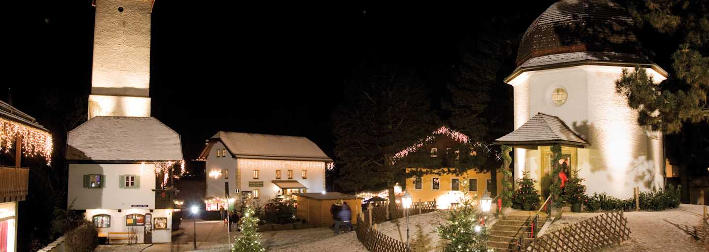 Am Ursprung des berühmtesten Weihnachtslieds: Stille-Nacht-Kapelle in Oberndorf (Salzburg)