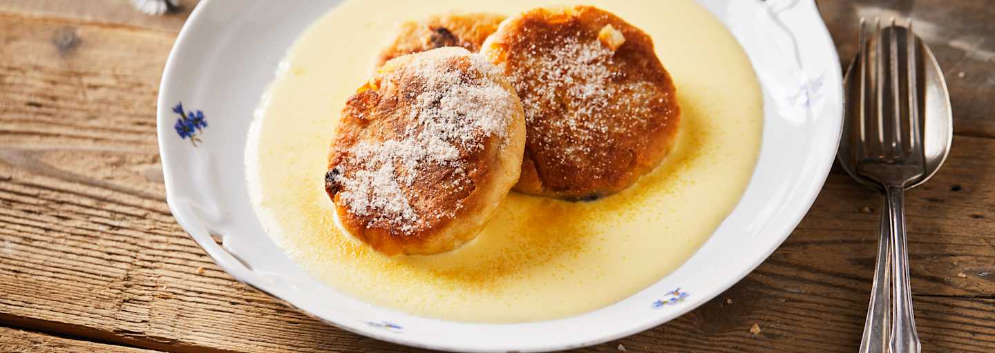 Am besten mit Vanillesoße: Süße Ofenschlupfer 