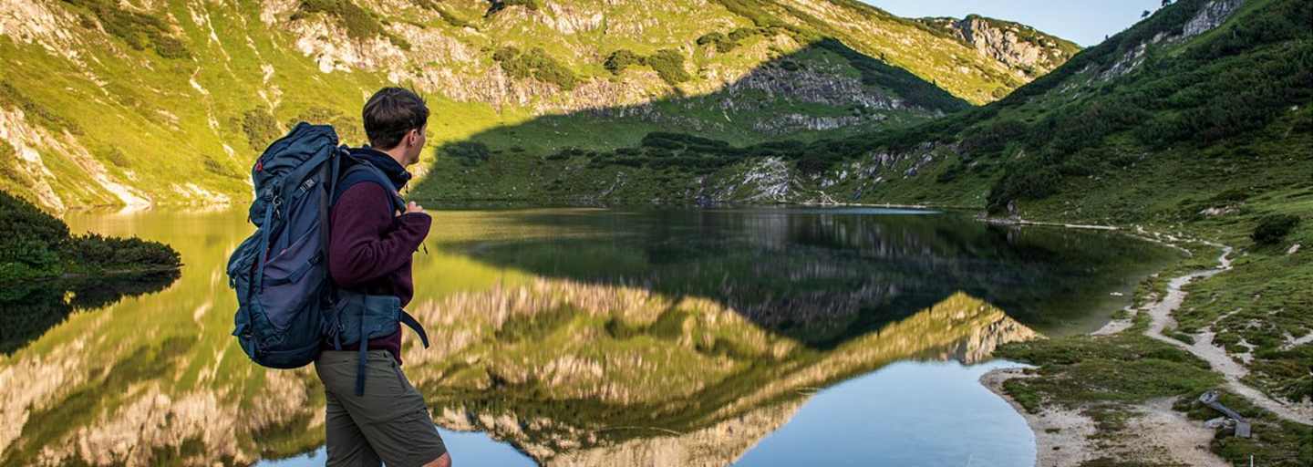 Ernst Merkinger am BergeSeen-Trail