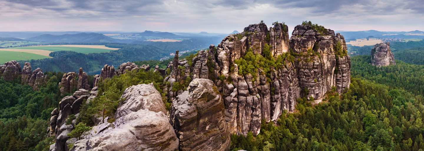 Schrammsteinaussicht am Malerweg