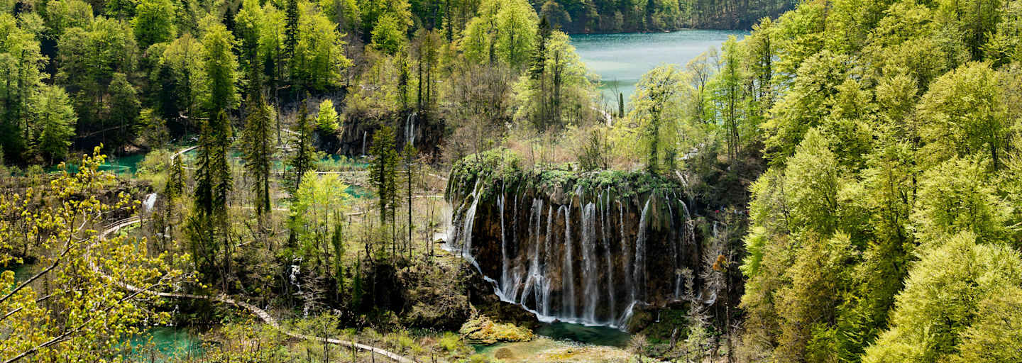 Wasserfall bei den Plitvicer Seen