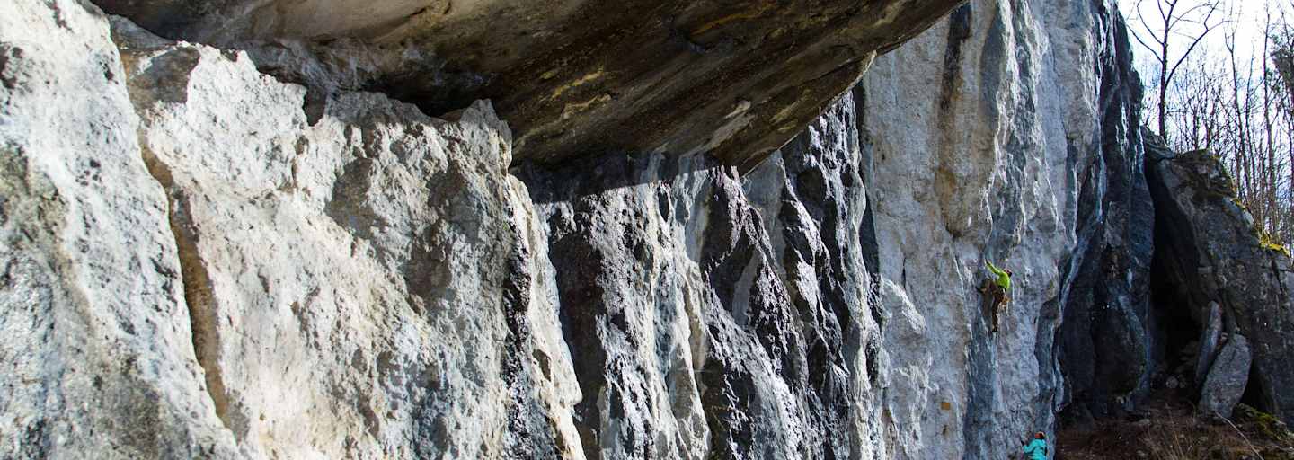 Anspruchsvolle Kletterrouten in Rettenbach