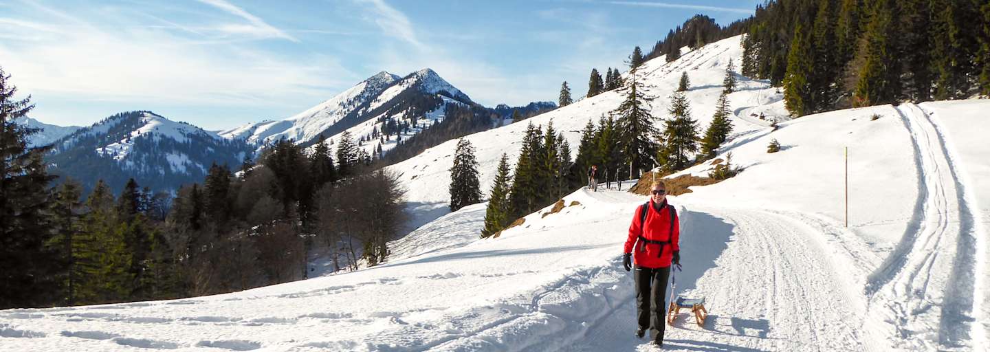 Rodeln in Oberaudorf