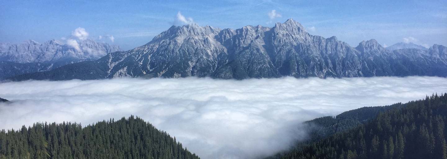 Big-5-Challenge - am Weg von Leogang nach Saalbach