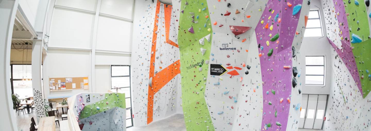 Hell und sehr geräumig - das Kletterzentrum Saarlouis