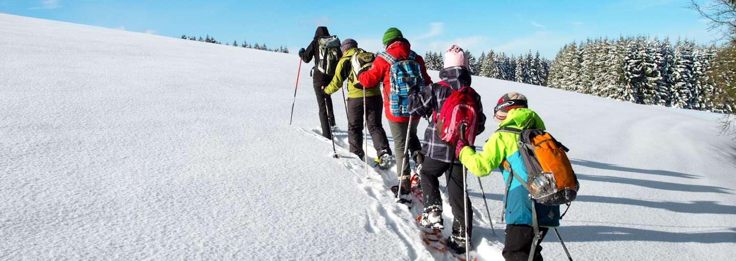 Schneeschuhwandern auf den Ochsenkopf