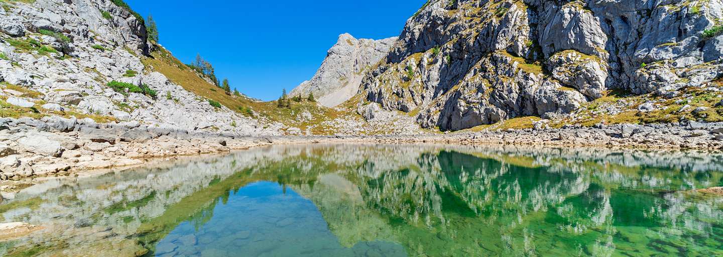 Der Seeleinsee im bayerischen Hagenbirge