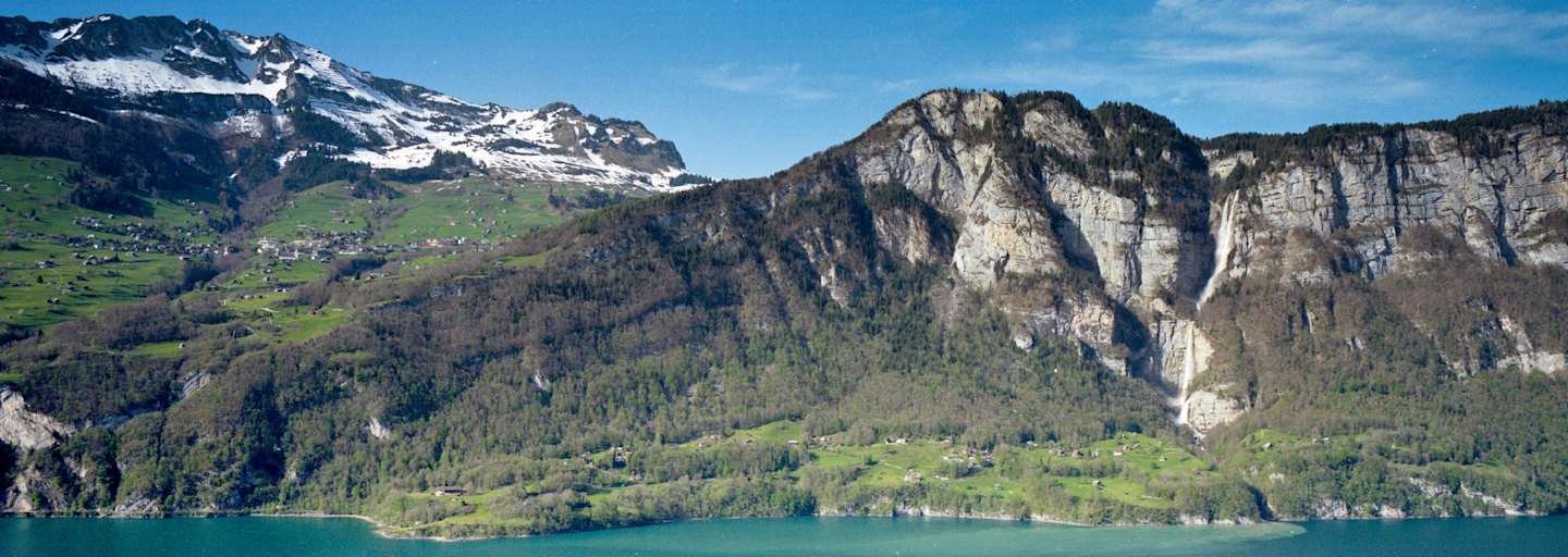 Die Seerenbachfälle im Kanton St. Gallen
