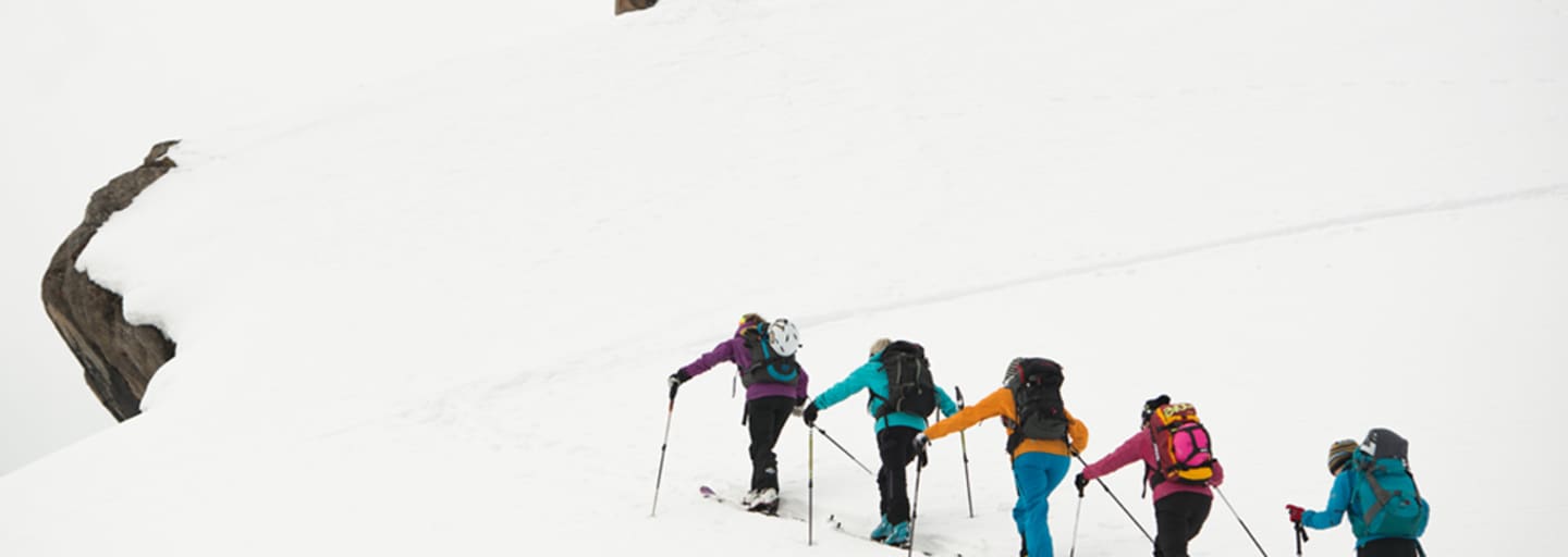 Skitouren Gruppe