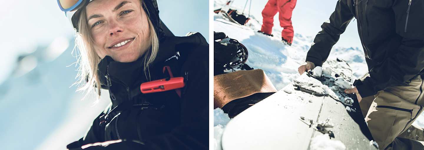 Bibi Tölderer: Splitboard