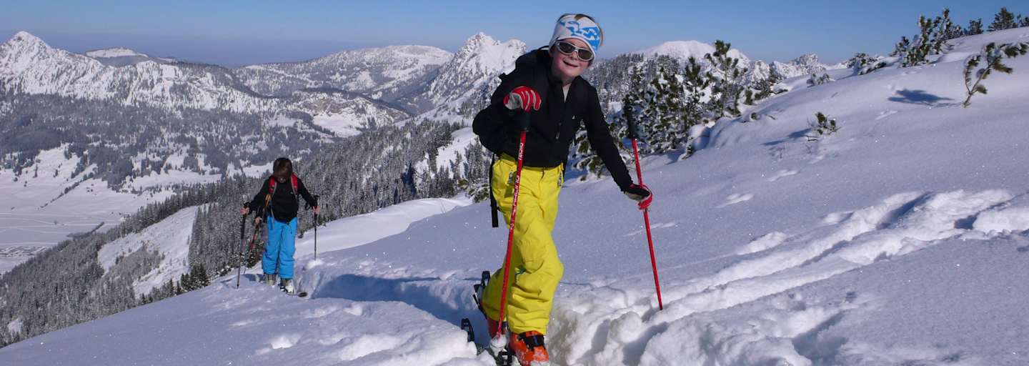 Skitouren Kinder