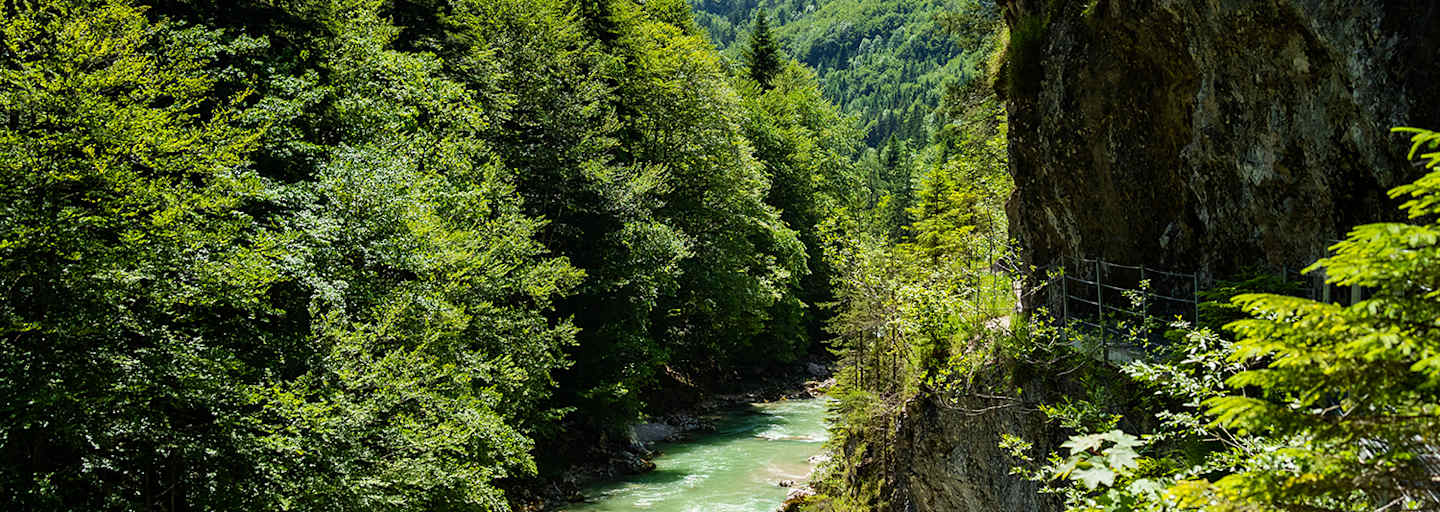 Die Tiefenbachklamm im Alpbachtal
