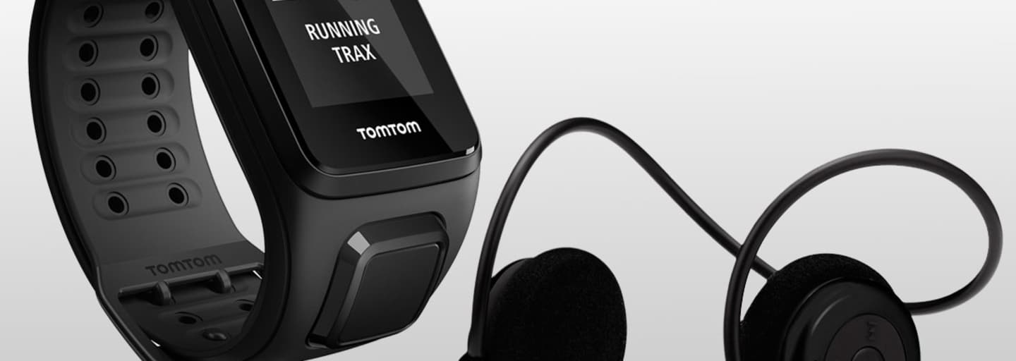 TomTom Spark Cardio + Music Uhr und AL3 Freedom Kopfhörer von Miiego