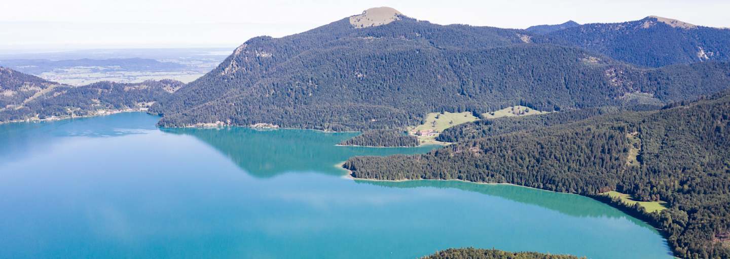 Blick auf den Walchensee