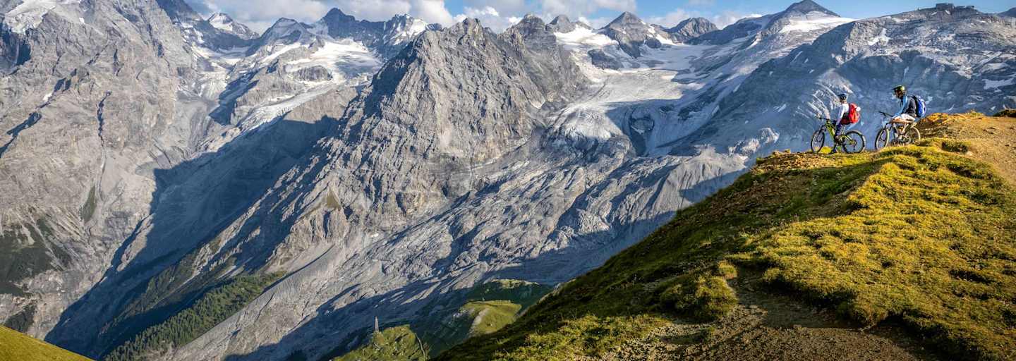 Im Angesicht des Ortlers auf der TransAlp