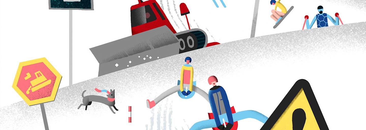 Skipiste Pistentouren