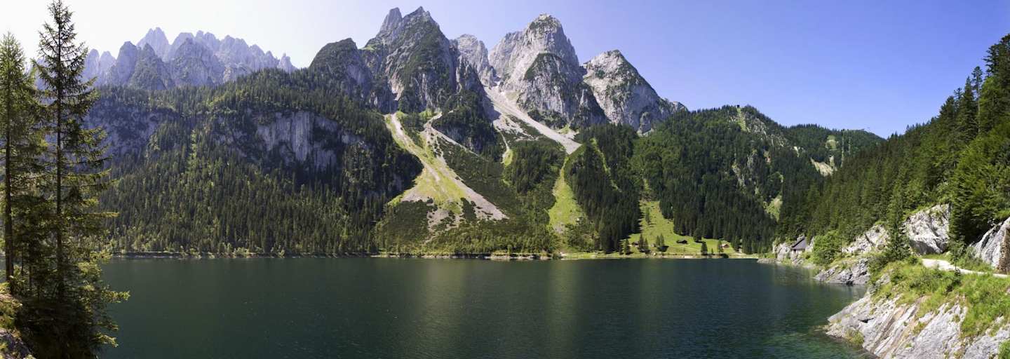 Der Vorderer Gosausee – das Auge Gottes – zu Füßen des Königs Dachstein 