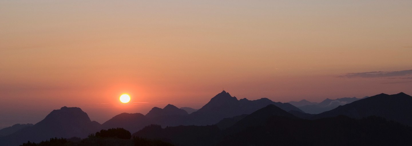 Sonnenaufgang vom Wallberg