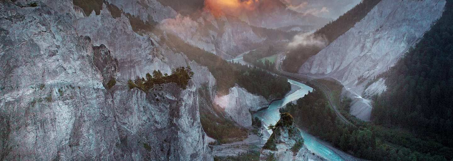 Rheinschlucht Ruinaulta Flims