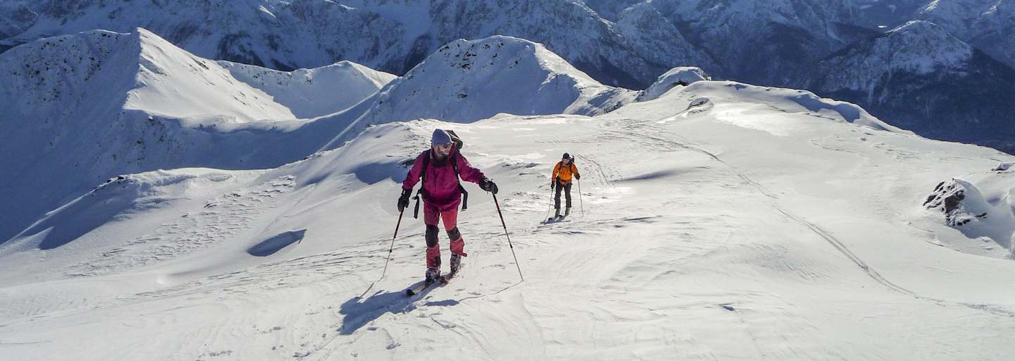 Skitour auf die Reiterkarspitze in den Karnischen Alpen