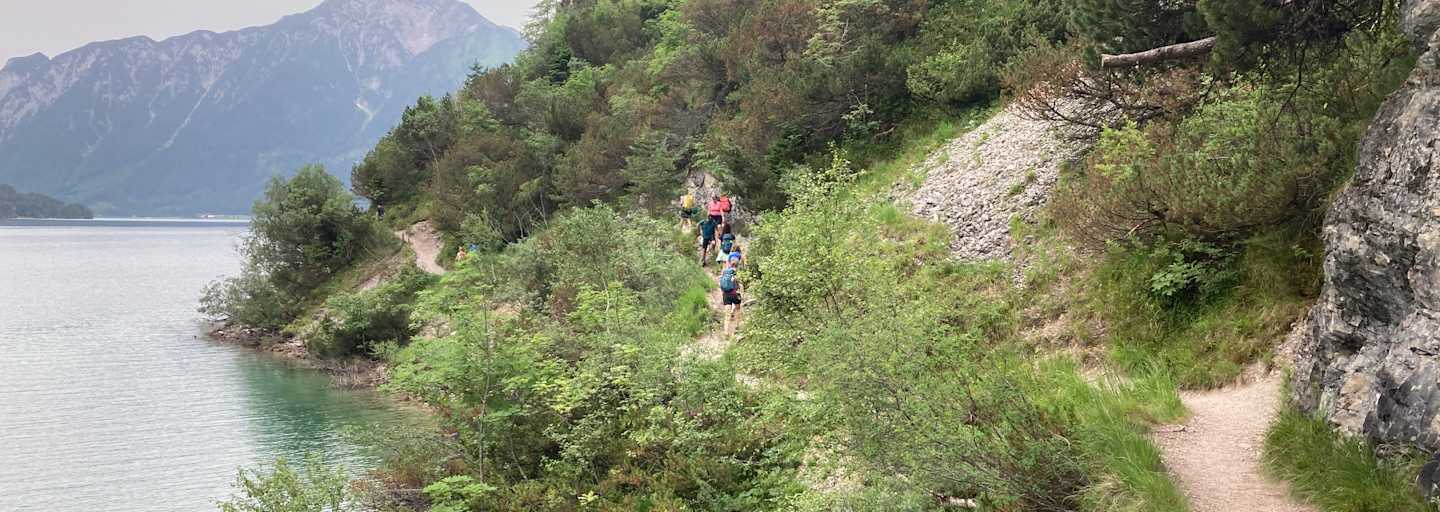 Der Gaisalmsteig von der Gaisalm nach Pertisau