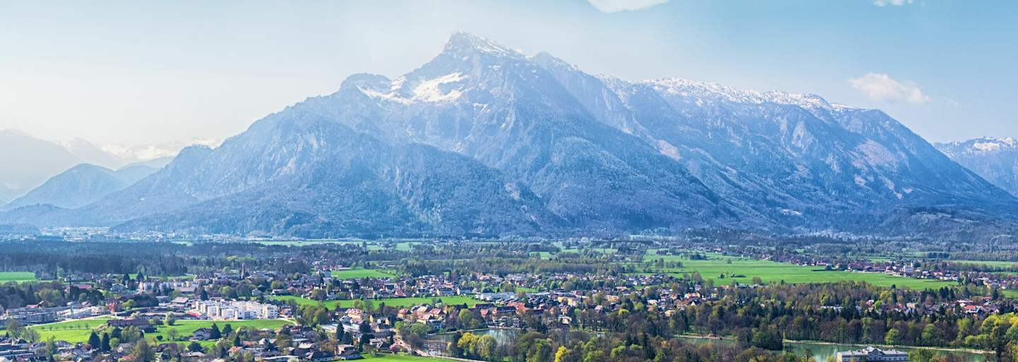 Salzburg mit Untersberg
