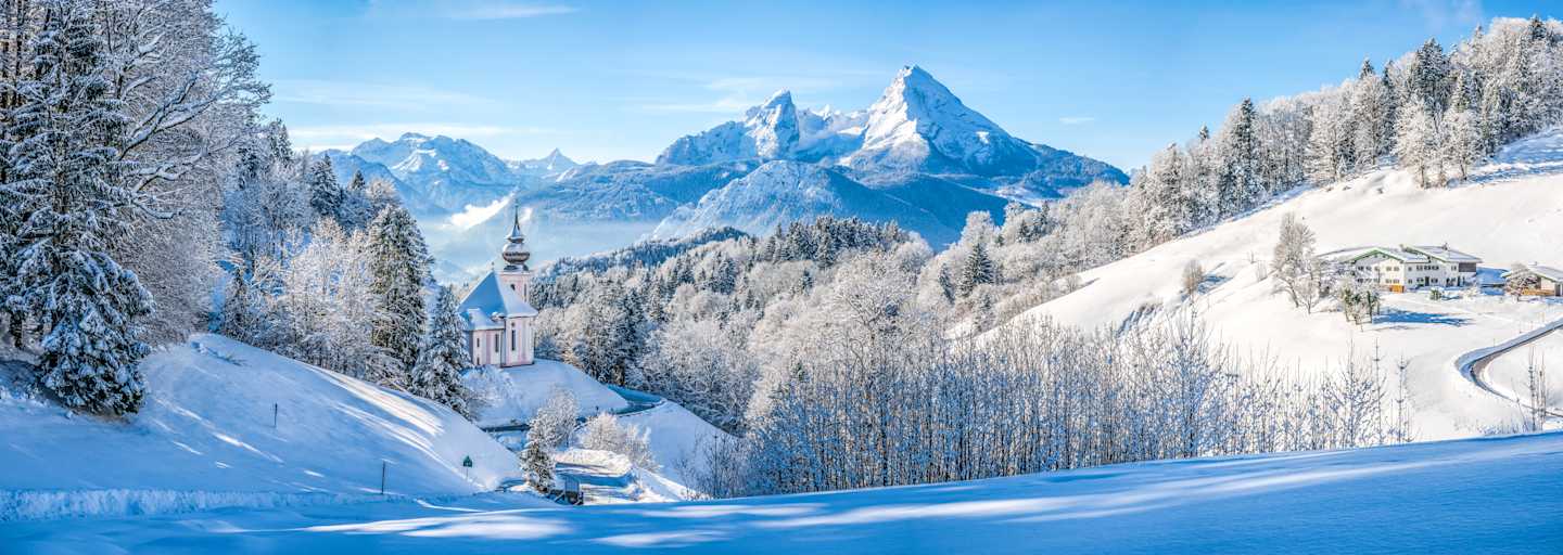Wandern im Winter Bayern