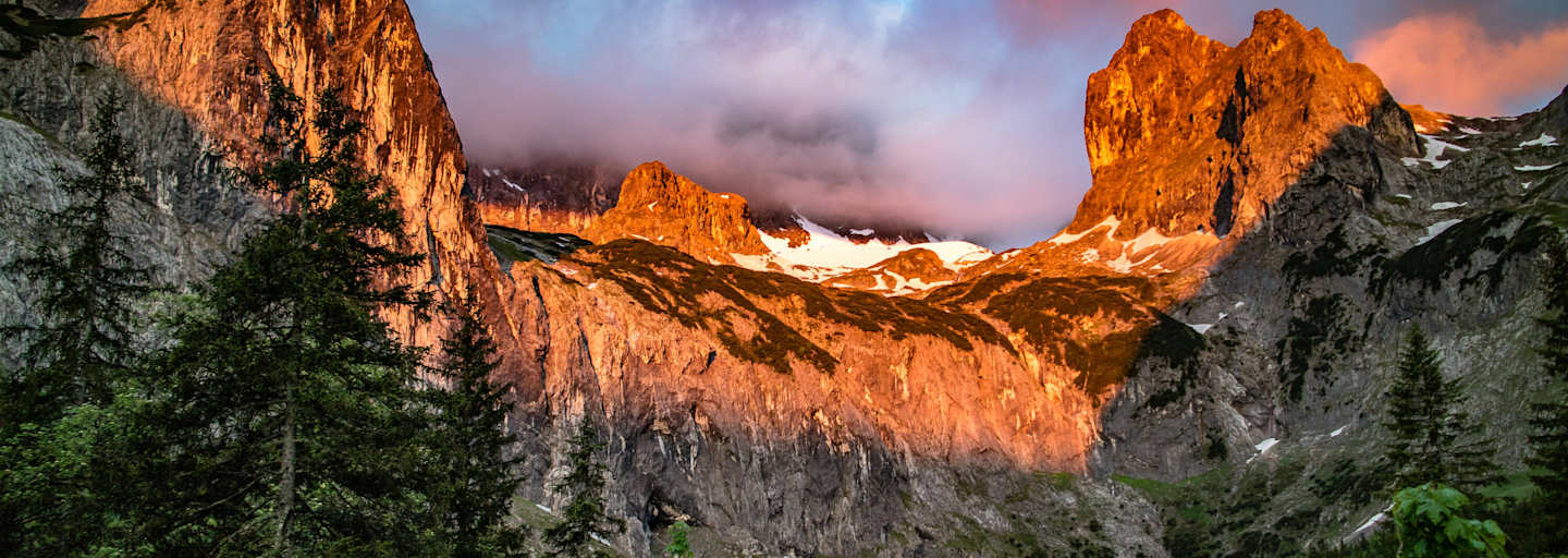 Berg-Know-How: Alpenglühen