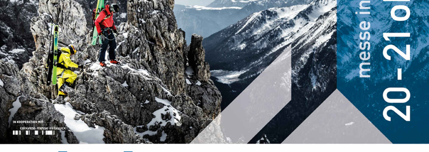 Die größte Bergsportmesse Österreichs von 20.-21.Oktober in Innsbruck