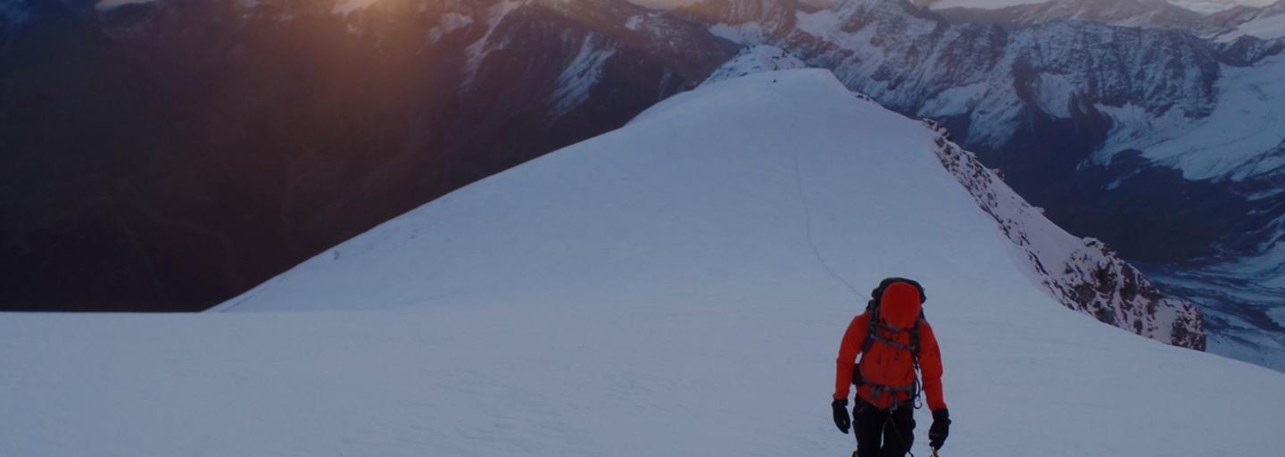 Morgengrauen am Ortler