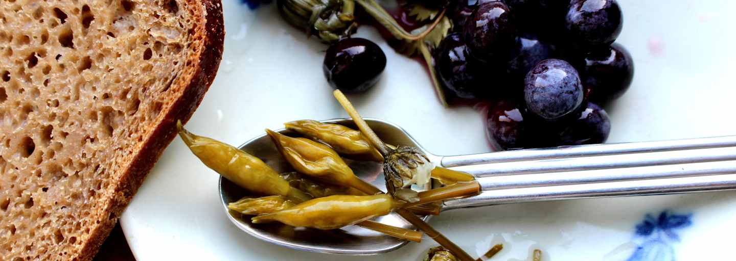 Selbstgemacht: Bärlauchblütenknospen als falsche Kapern