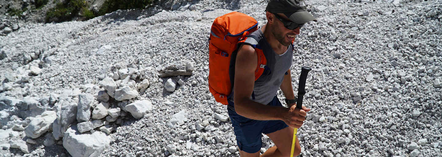 Bergsteigen bei Hitze: Kopfbedeckung