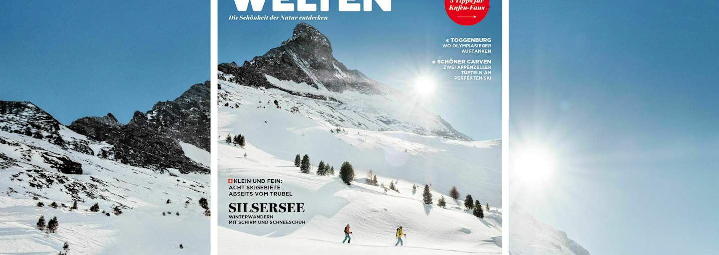 Cover des Bergwelten Magazins (Winter 2017/18)
