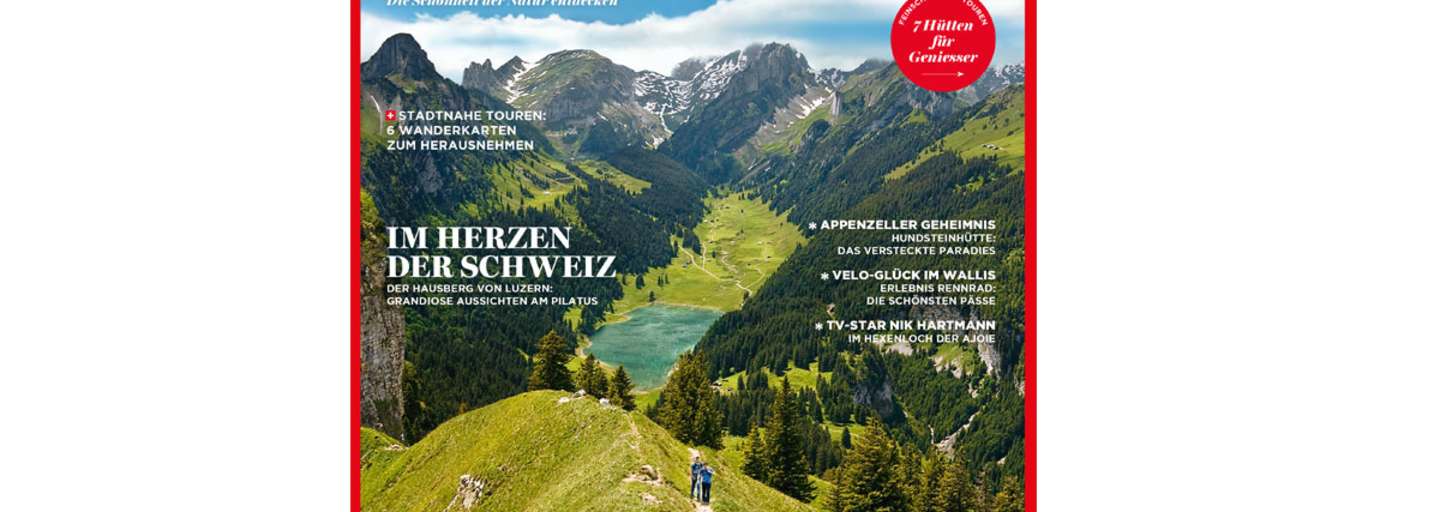 Cover: Bergwelten Schweiz (Frühjahr/Sommer 2017)