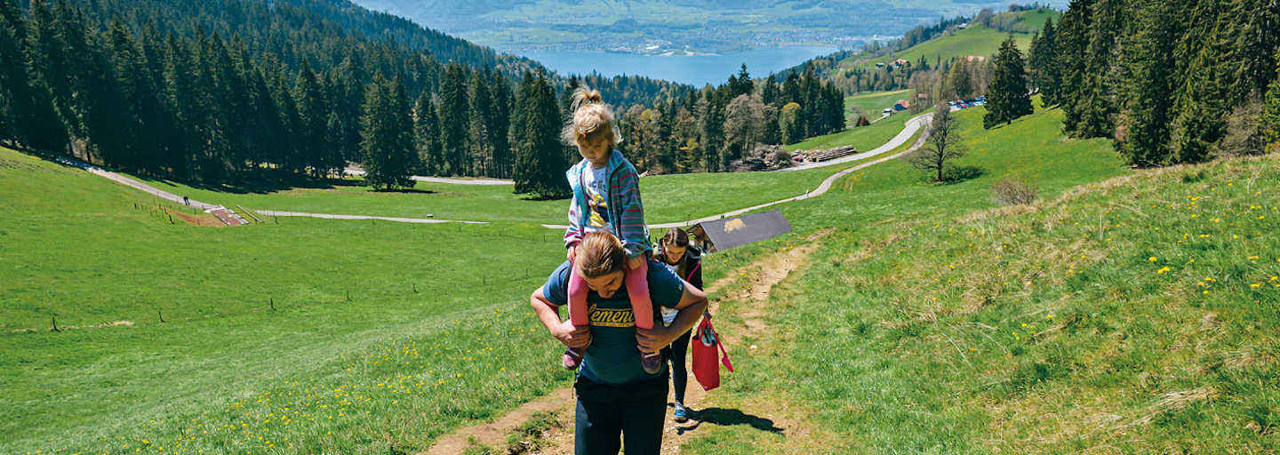 Aufstieg von Heiligenschwendi zur Passhöhe Wolfsgruebe