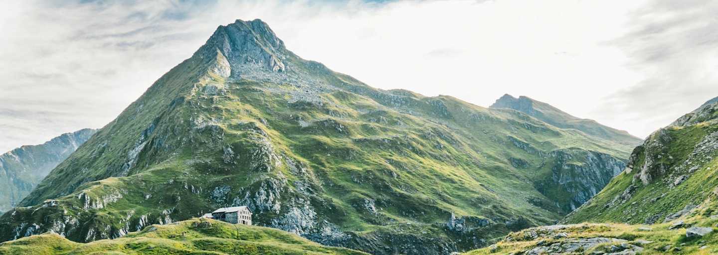 Wandern in der Greina-Hochebene, Terrihütte