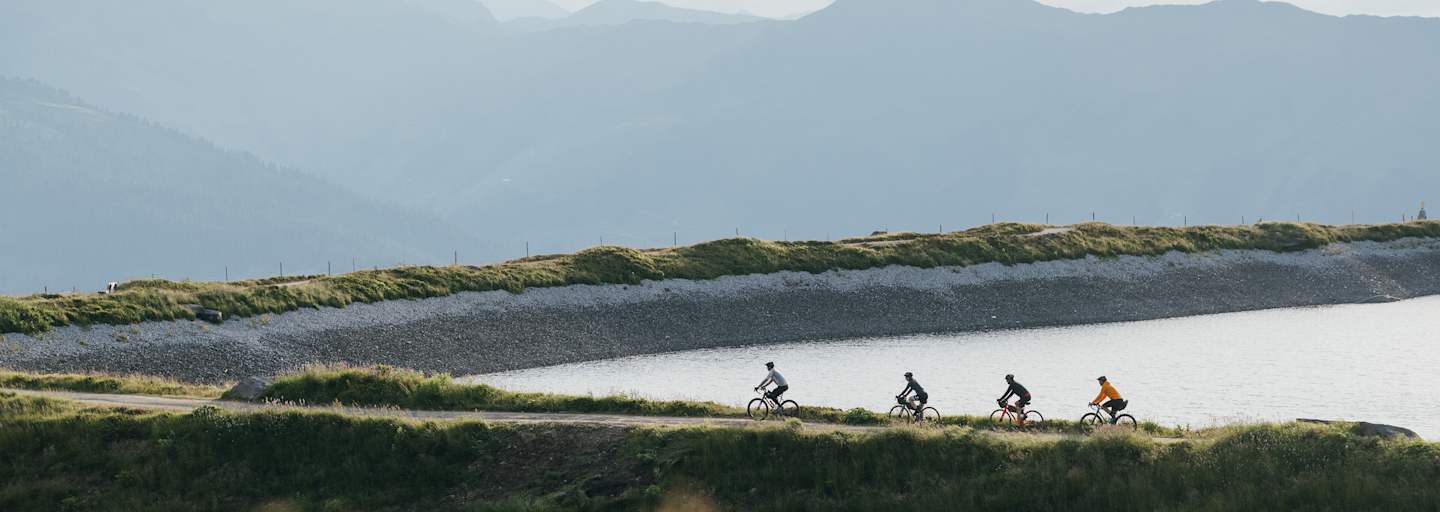 Gravelbiker in Mittersill